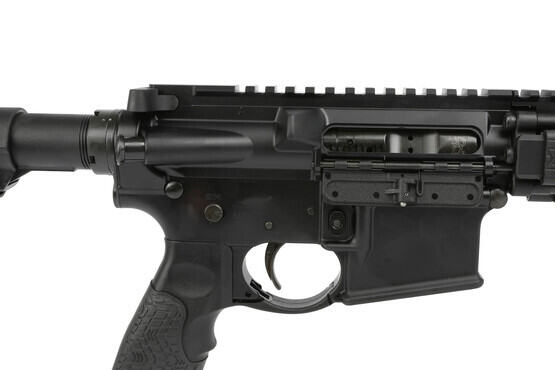 The Daniel Defense MK 18 AR15 features a staked castle nut